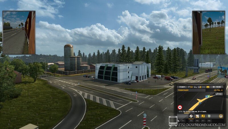 Карта Восточный экспресс 9.1 + Турция для ProMods 2.03 для Euro Truck Simulator 2