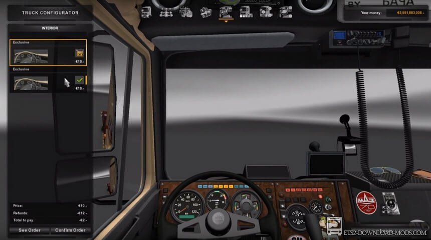 Грузовик MAZ Road Spirit v.2 для Euro Truck Simulator 2(отечественный тягач МАЗ для ETS 2)