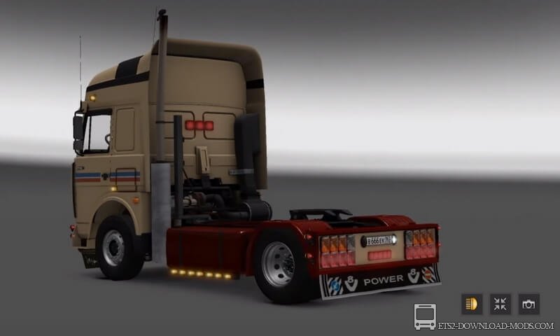 Грузовик MAZ Road Spirit v.2 для Euro Truck Simulator 2