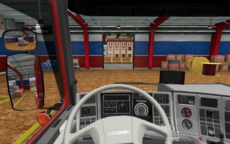Грузовик Scania 143m v4.0 для Euro Truck Simulator 2 (обновлено для ETS 2 1.26)
