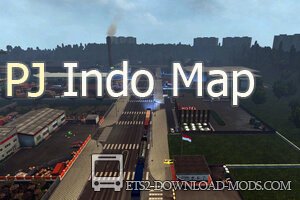 Карта PJ Indo Map 2.1 для Euro Truck Simulator 2 (обновлено для ETS 2 1.27)