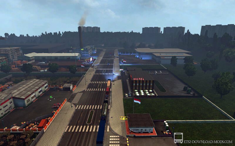 Карта PJ Indo Map 2.0 для Euro Truck Simulator 2 (карта Индонезии для ETS 2 1.26)