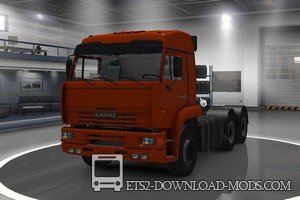 Грузовик КАМАЗ 54-64-65 для Euro Truck Simulator 2 (обновлено для ETS 2 1.26)