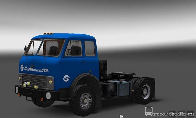 Мод на грузовик МАЗ 504 для Euro Truck Simulator 2 (обновлено для ETS 2 1.24)