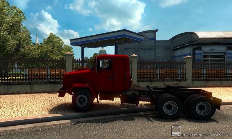 Грузовик КрАЗ-6443 для Euro Truck Simulator 2