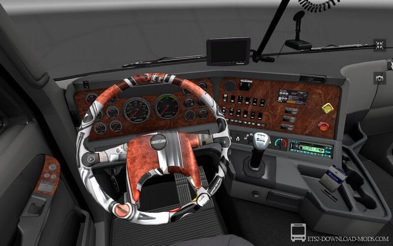 Мод на грузовик Freightliner Argosy для Euro Truck Simulator 2 (обновлено для ETS 2 1.26)
