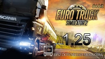 Обновление Euro Truck Simulator 2 1.25