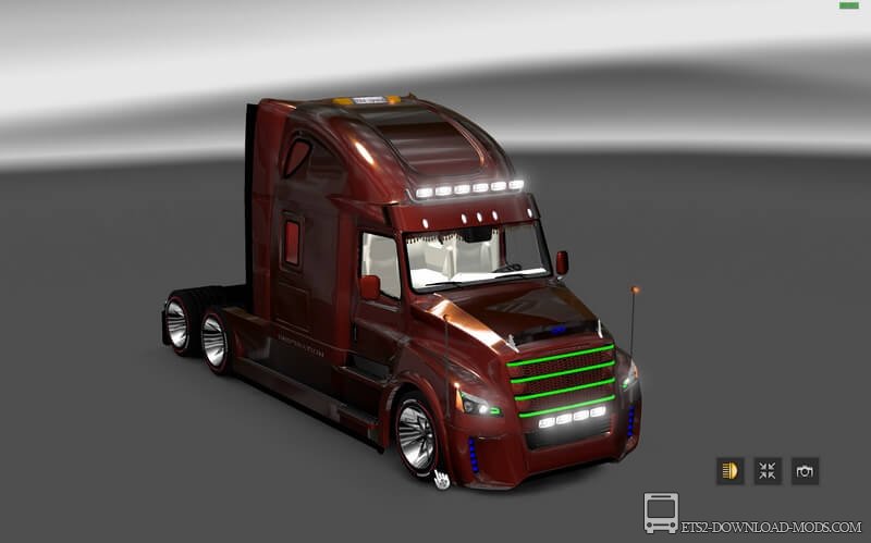 Грузовик Daimler Freightliner Inspiration v.3.0 для Euro Truck Simulator 2