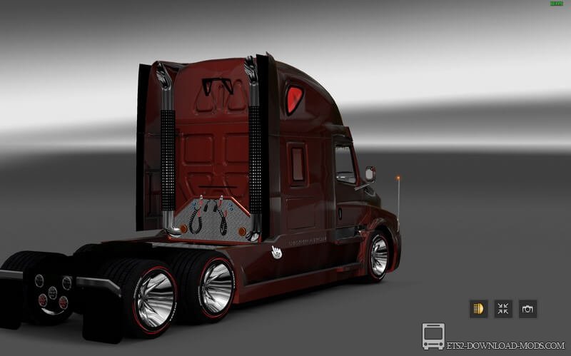 Грузовик Daimler Freightliner Inspiration v.3.0 для Euro Truck Simulator 2