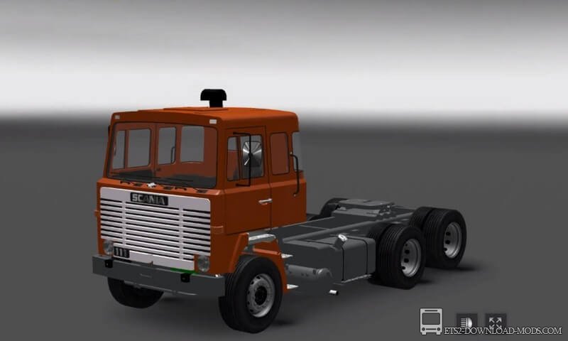 Грузовик Scania LK 1977 для Euro Truck Simulator 2 (тягач Скания LK 1977 для ETS 2)