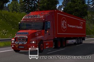 Грузовик Iveco Strator v4.1 для Euro Truck Simulator 2
