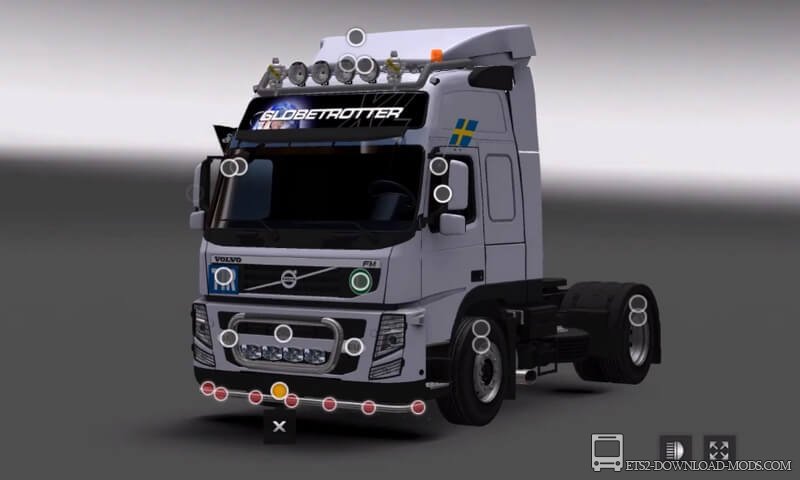 Грузовик Volvo FM13 для Euro Truck Simulator 2
