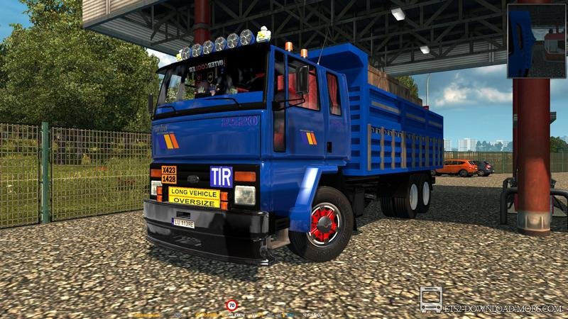 Грузовик Ford Cargo 2520 v.4.0 для Euro Truck Simulator 2 (тягач Форд 2520 для ETS 2)