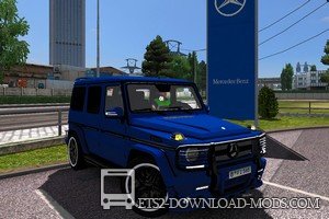 Mercedes-Benz G65 AMG для Euro Truck Simulator 2 (обновлено для ETS 2 1.27)