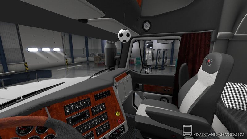 Американский тягач Western Star 4900 для Euro Truck Simulator 2 (грузовик для ETS 2)