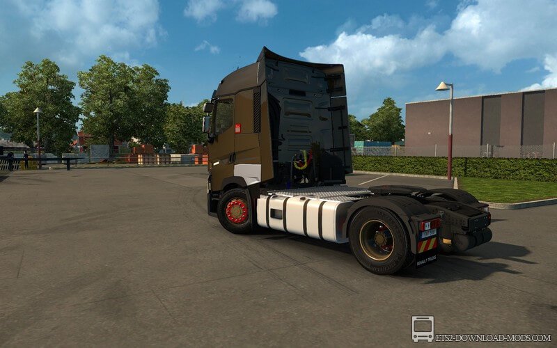 Грузовик Renault T v.6.1 для Euro Truck Simulator 2 (обновлено для ETS 2 1.26.1s)