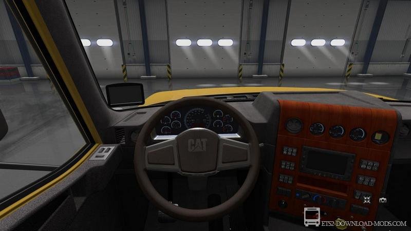 Грузовик Cat CT660 v.2.0 для Euro Truck Simulator 2 (тягач для ETS 2)