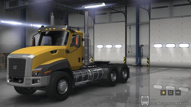 Грузовик Cat CT660 v.2.0 для Euro Truck Simulator 2