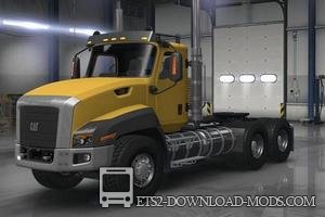 Грузовик Cat CT660 v.2.0 для Euro Truck Simulator 2