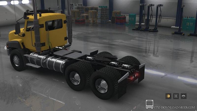 Грузовик Cat CT660 v.2.0 для Euro Truck Simulator 2 (тягач для ETS 2)