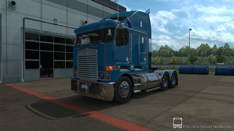 Грузовик Kenworth K108 для Euro Truck Simulator 2 (американский тягач для ETS 2)