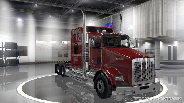 Пак Американских Грузовиков v2.0.1 для Euro Truck Simulator 2