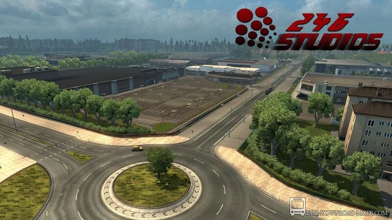 Карта UK Rebuilding Map v 1.1 для Euro Truck Simulator 2 (карта Великобритании 1.1 для ETS 2)