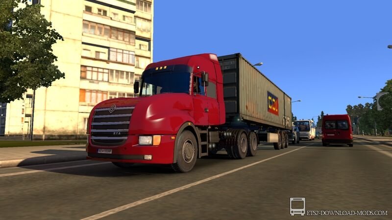 Грузовик Урал-6464 v.2.3 для Euro Truck Simulator 2