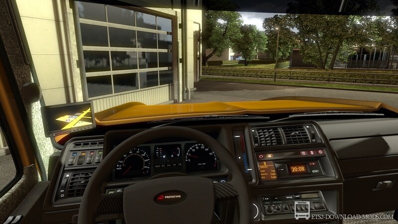 Грузовик Урал-6464 v.2.3 для Euro Truck Simulator 2 (Урал-6464 для ETS 2)