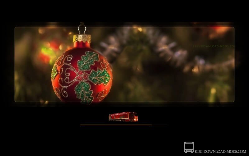 Новогодние и Рождественские экраны загрузки v.1.0 для Euro Truck Simulator 2