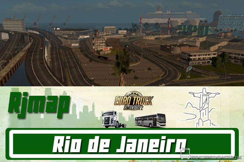 Карта Rio de Janeiro для Euro Truck Simulator 2