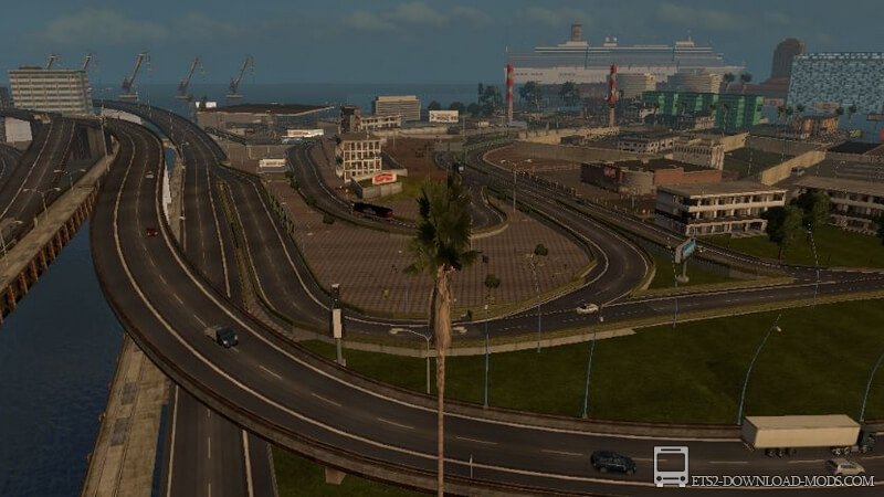 Карта Rio de Janeiro для Euro Truck Simulator 2 (карта штата Рио-де-Жанейро для ETS 2)