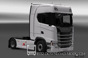 Грузовик Scania S580 V8 для Euro Truck Simulator 2