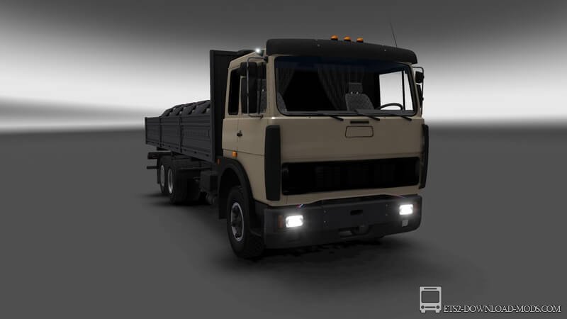 Грузовик МАЗ-6303 для Euro Truck Simulator 2 (тягач МАЗ 6303 для ETS 2)