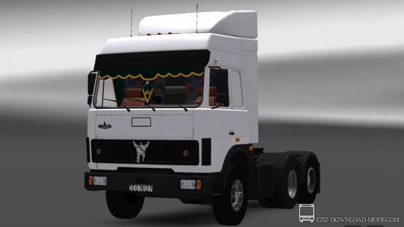 Грузовик МАЗ 5432/6422 V5.03 для Euro Truck Simulator 2 (обновлено для ETS 2 1.26)