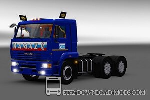 Грузовик КамАЗ 65115-65116 для Euro Truck Simulator 2