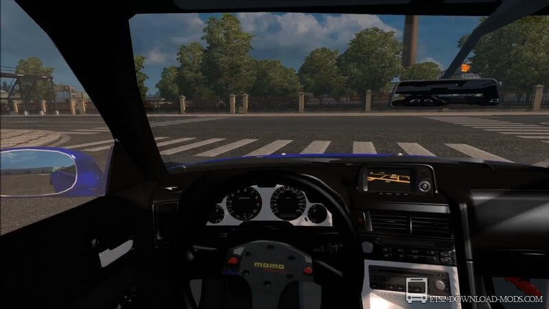 Автомобиль Nissan Skyline GTR R34 для Euro Truck Simulator 2
