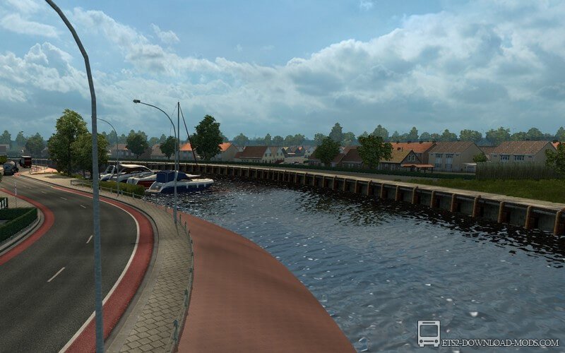 Карта Голландии v.1.4 для Euro Truck Simulator 2