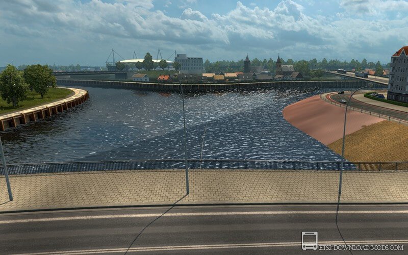 Карта Голландии v.1.4 для Euro Truck Simulator 2