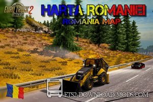 Карта Румынии v9.0.7 для Euro Truck Simulator 2