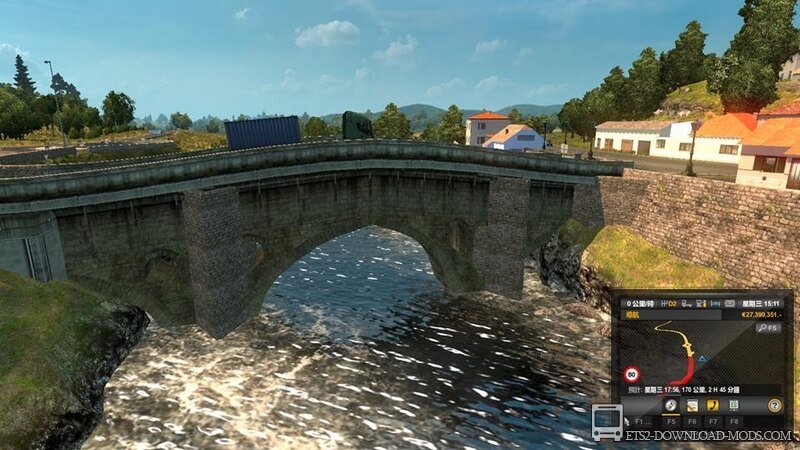 Карта острова Тайвань (республика Китай) v0.21 для Euro Truck Simulator 2