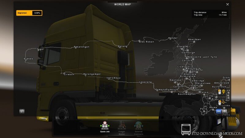 Карта ets 2 mp