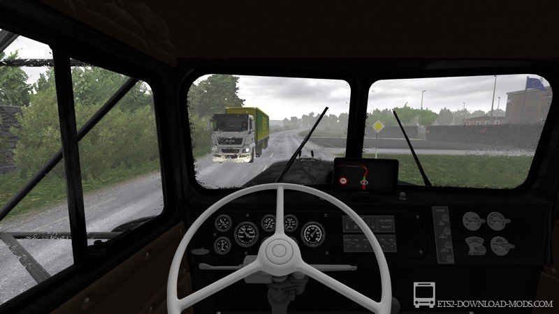Грузовик Kenworth 521 для Euro Truck Simulator 2 (американский тягач для ETS 2 1.26)