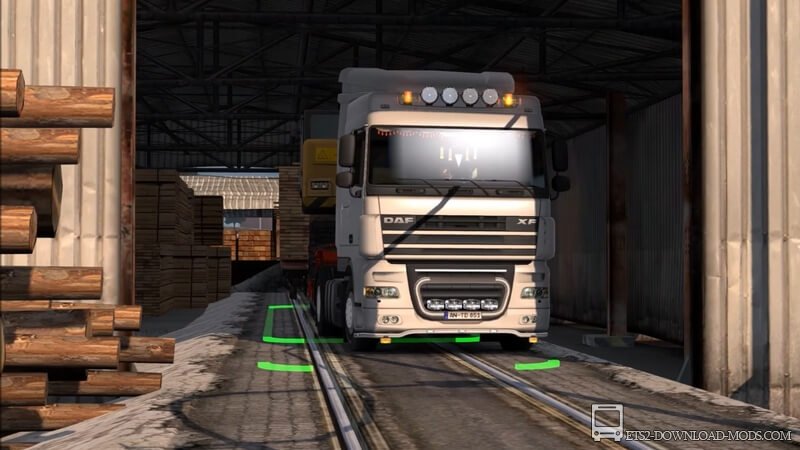 Мод на новые места разгрузки v1.5 для Euro Truck Simulator 2