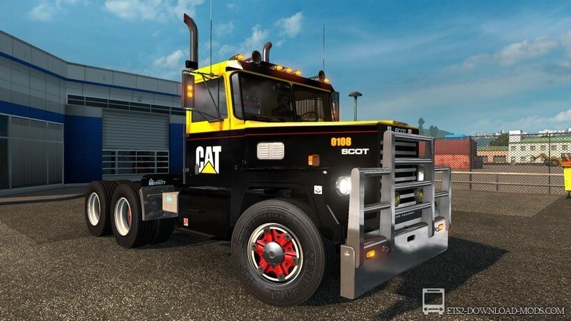 Грузовик SCOT A2HD для Euro Truck Simulator 2 (обновлено для ETS 2 1.26)