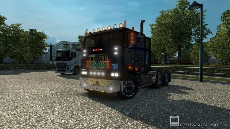 Грузовик Freightliner FLB для Euro Truck Simulator 2
