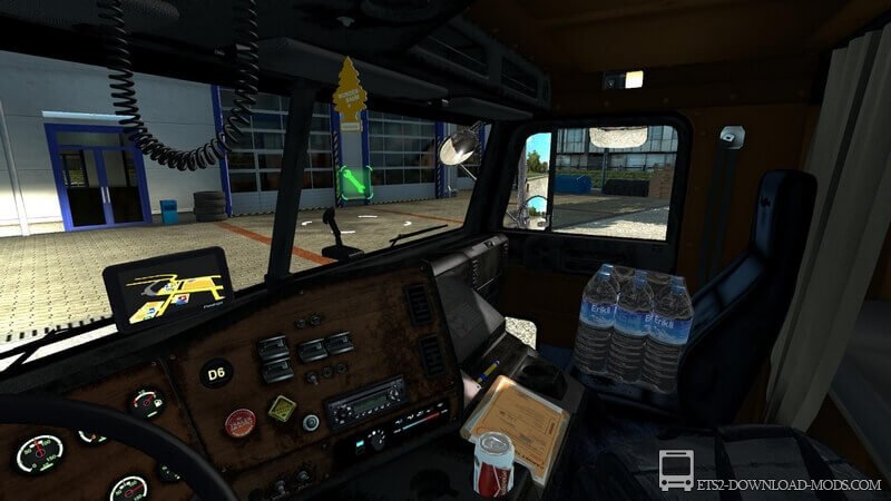 Грузовик Freightliner FLB для Euro Truck Simulator 2 (тягач Freightliner FLB для ETS 2 1.26)