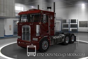 Грузовик Kenworth K100 v3.0 для Euro Truck Simulator 2 (обновлено для ETS 2 1.26)