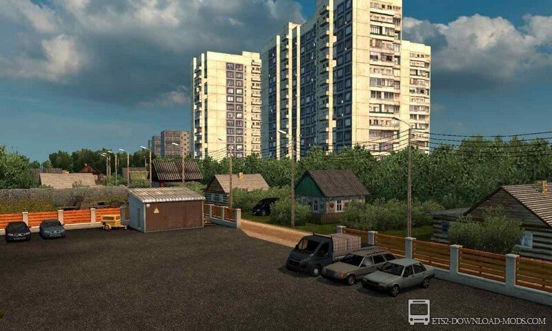 Карта ProRus для Euro Truck Simulator 2