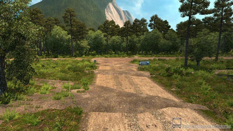 Карта Dirty Road для Euro Truck Simulator 2